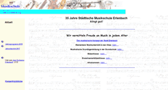 Desktop Screenshot of musikschule-stadt-erlenbach.de
