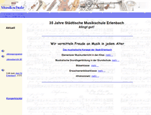 Tablet Screenshot of musikschule-stadt-erlenbach.de